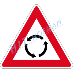 A4 - Pozor, kruhový objezd