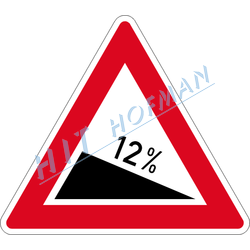 A5a - Nebezpečné klesání
