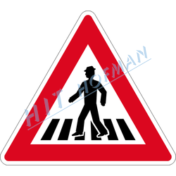 A11 - Pozor, přechod pro chodce