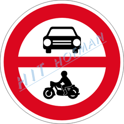 B11 - Zákaz vjezdu všech motorových vozidel