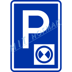 IP13b - Parkoviště s parkovacím kotoučem