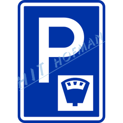 IP13c - Parkoviště s parkovacím automatem