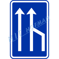 IP18b - Snížení počtu jízdních pruhů