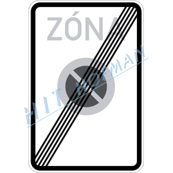 IP25b - Konec zóny s dopravním omezením