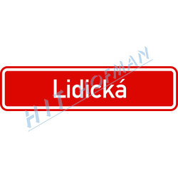 IS22a - Označení názvu ulice